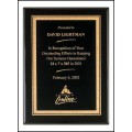 Black Stained Piano Finish Plaque